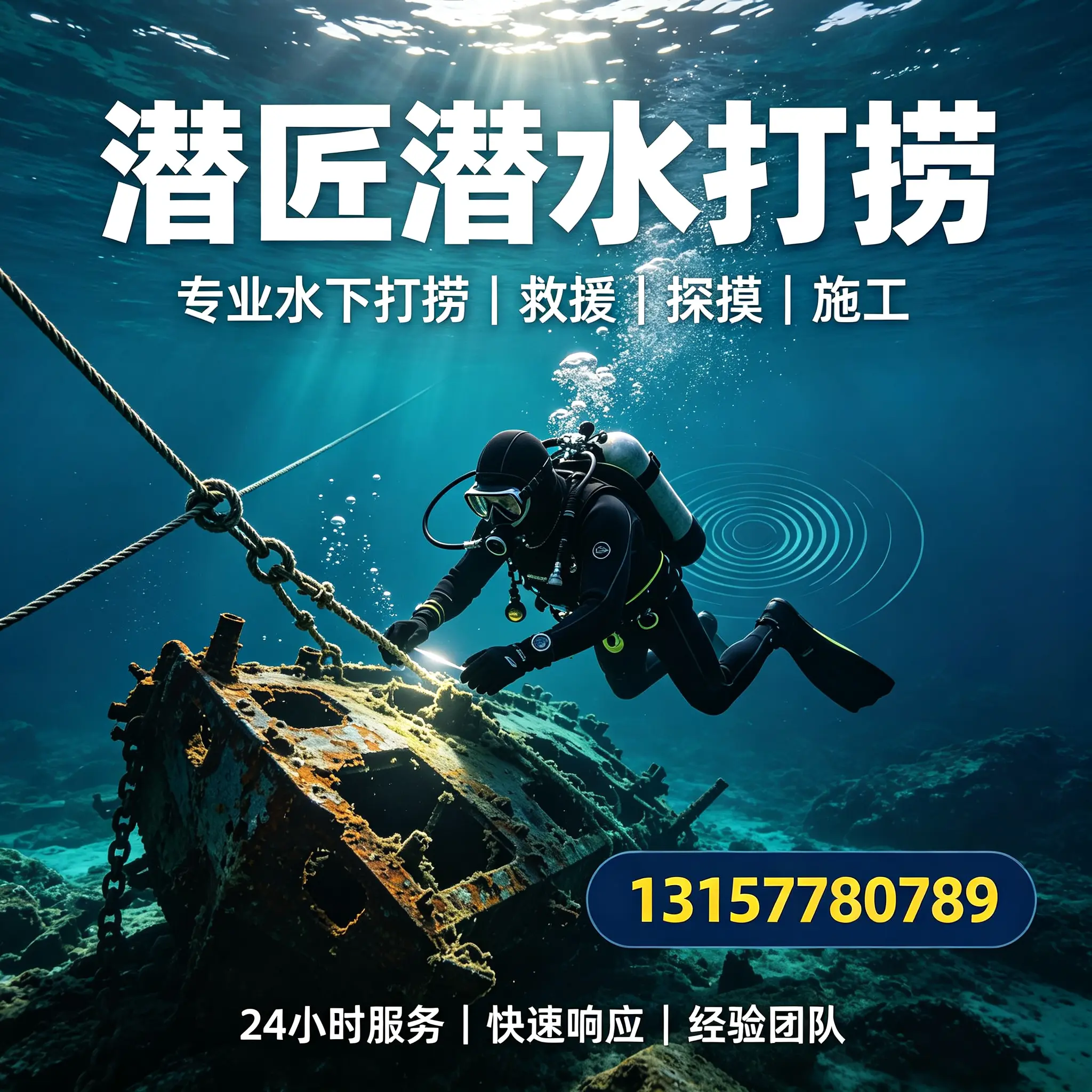 梅河口水下打捞作业服务产品
